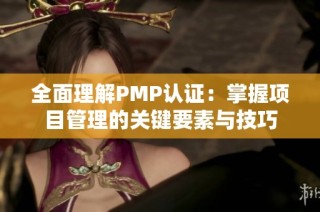 全面理解PMP认证：掌握项目管理的关键要素与技巧