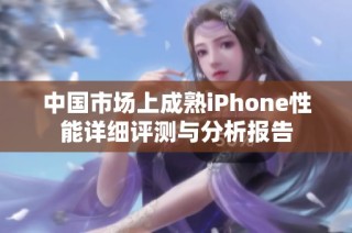 中国市场上成熟iPhone性能详细评测与分析报告