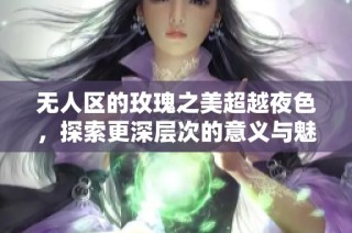 无人区的玫瑰之美超越夜色，探索更深层次的意义与魅力