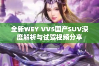 全新WEY VV5国产SUV深度解析与试驾视频分享