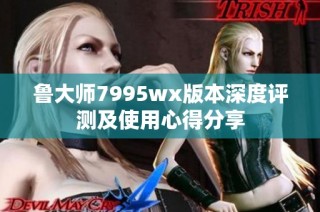 鲁大师7995wx版本深度评测及使用心得分享