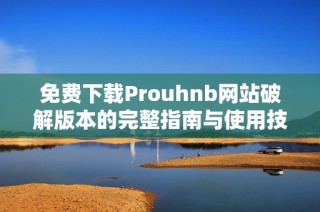 免费下载Prouhnb网站破解版本的完整指南与使用技巧