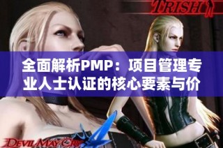 全面解析PMP：项目管理专业人士认证的核心要素与价值