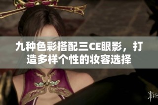 九种色彩搭配三CE眼影，打造多样个性的妆容选择