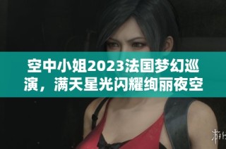 空中小姐2023法国梦幻巡演，满天星光闪耀绚丽夜空