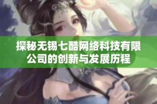 探秘无锡七酷网络科技有限公司的创新与发展历程