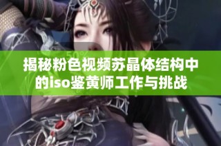 揭秘粉色视频苏晶体结构中的iso鉴黄师工作与挑战