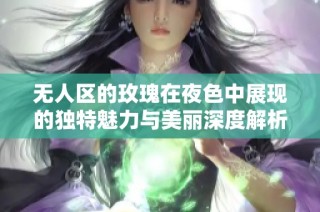 无人区的玫瑰在夜色中展现的独特魅力与美丽深度解析