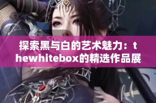 探索黑与白的艺术魅力：thewhitebox的精选作品展示