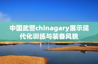 中国武警chinagary展示现代化训练与装备风貌