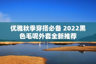 优雅秋季穿搭必备 2022黑色毛呢外套全新推荐