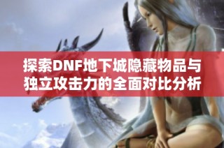 探索DNF地下城隐藏物品与独立攻击力的全面对比分析