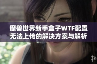 魔兽世界新手盒子WTF配置无法上传的解决方案与解析