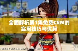 全面解析第1集免费CRM的实用技巧与优势