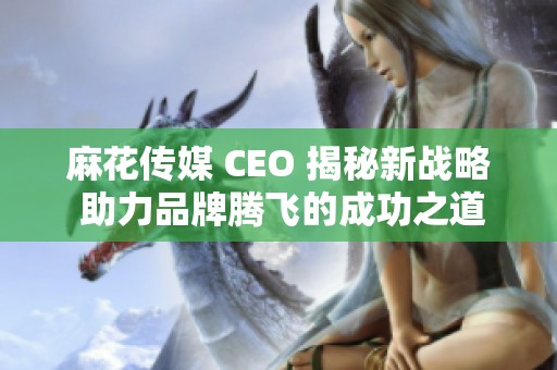 麻花传媒 CEO 揭秘新战略 助力品牌腾飞的成功之道