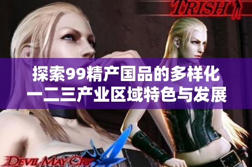 探索99精产国品的多样化一二三产业区域特色与发展潜力