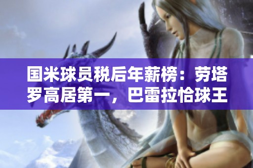 国米球员税后年薪榜：劳塔罗高居第一，巴雷拉恰球王紧随其后