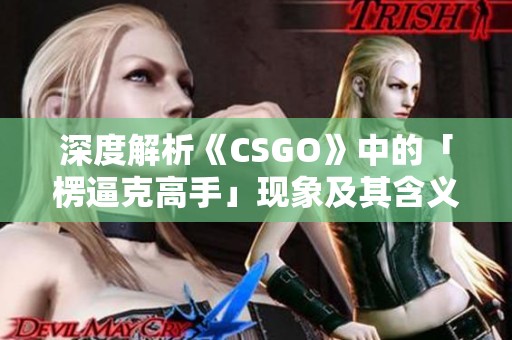 深度解析《CSGO》中的「楞逼克高手」现象及其含义