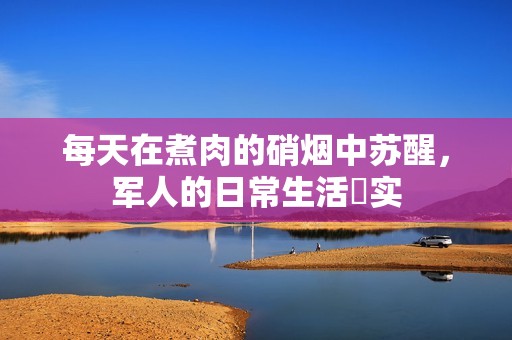 每天在煮肉的硝烟中苏醒，军人的日常生活紀实