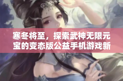 寒冬将至，探索武神无限元宝的变态版公益手机游戏新体验