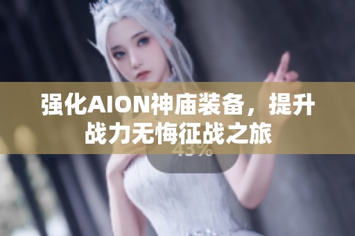 强化AION神庙装备，提升战力无悔征战之旅