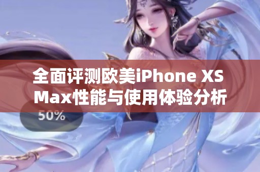 全面评测欧美iPhone XS Max性能与使用体验分析