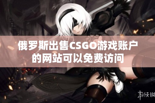 俄罗斯出售CSGO游戏账户的网站可以免费访问