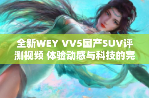 全新WEY VV5国产SUV评测视频 体验动感与科技的完美结合