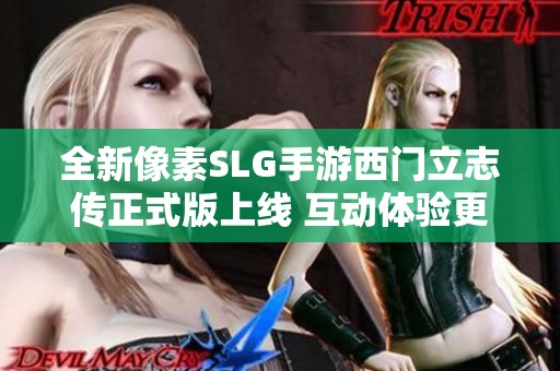 全新像素SLG手游西门立志传正式版上线 互动体验更精彩