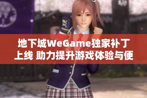 地下城WeGame独家补丁上线 助力提升游戏体验与便捷度