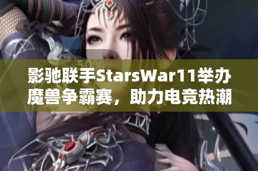 影驰联手StarsWar11举办魔兽争霸赛，助力电竞热潮再起